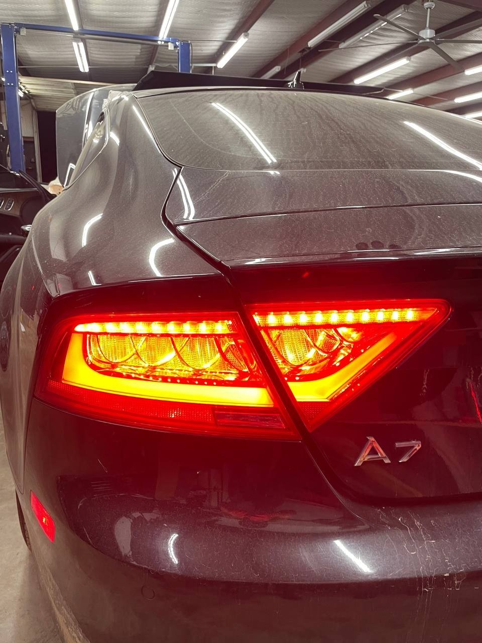 12-15 Audi 4G8 A7 S7 Left Inner LED Taillight Tail Light Lamp 4G8945093A OEM - photo 3