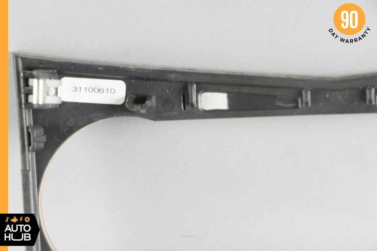 08-14 Mercedes W204 C350 C300 AC A/C Climate Control Switch Trim Bezel Wood OEM - photo 7
