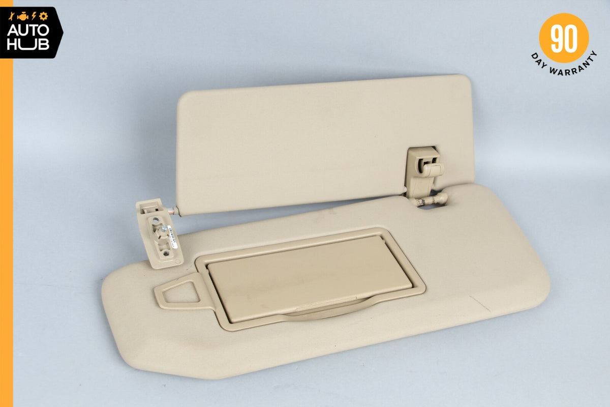 09-13 Mercedes W251 R350 R320 Front Left Side Sun Visor Sun Shade Beige OEM - photo 1