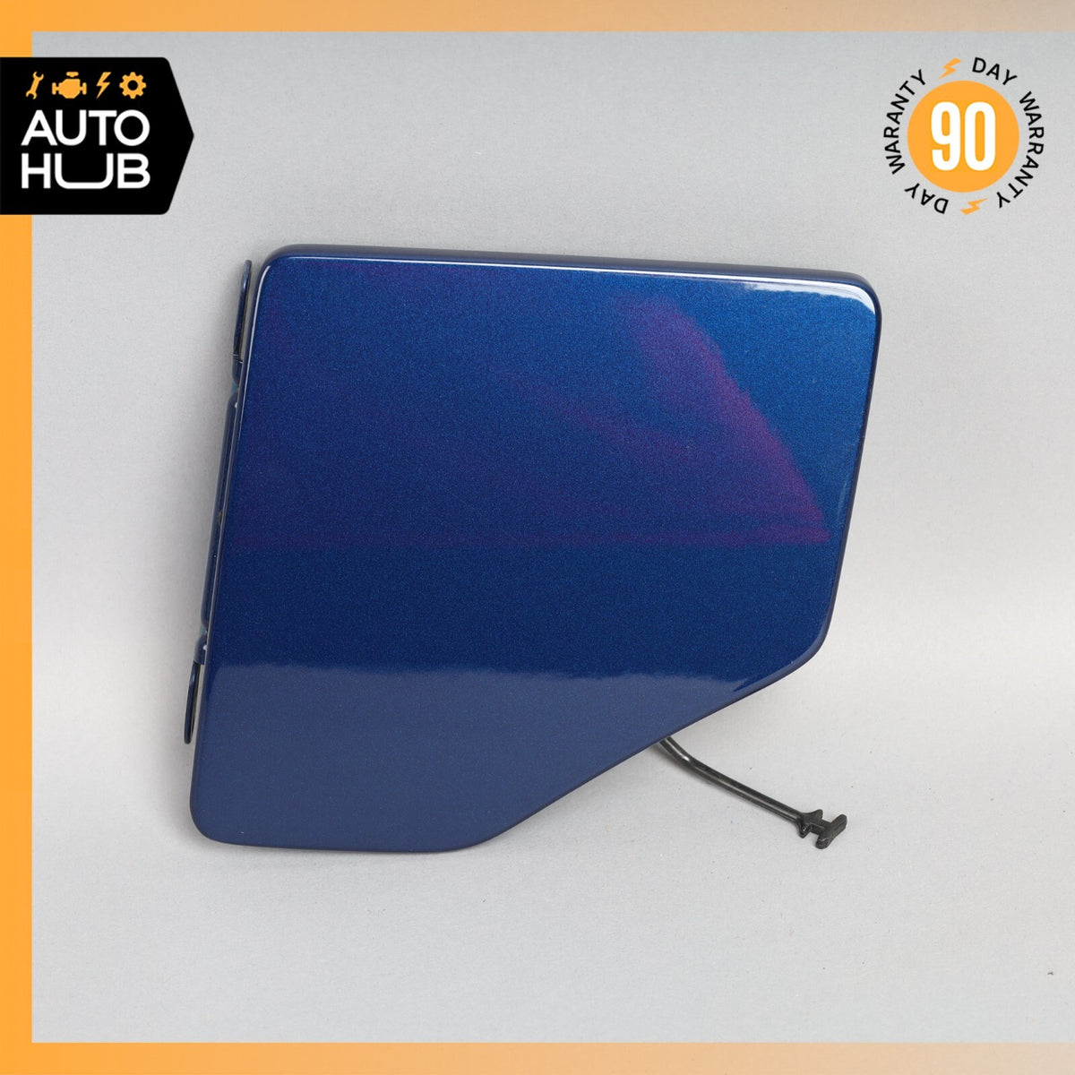 04-09 Cadillac XLR Fuel Door Lid Gas Tank Cover Blue 10333885 OEM 51k - photo 1