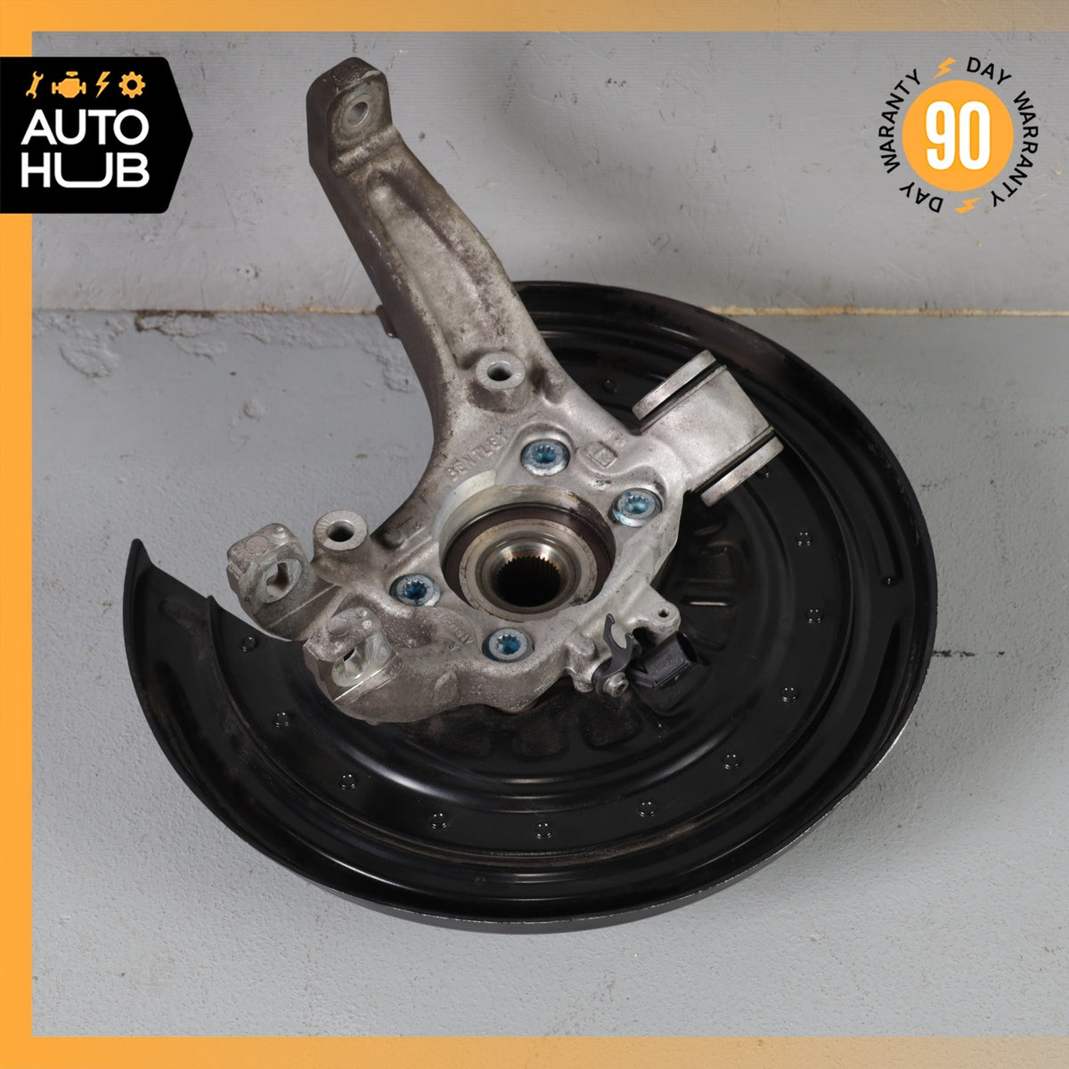 07-12 Bentley Continental GTC Rear Right Side Spindle Knuckle Hub OEM 40k - photo 12