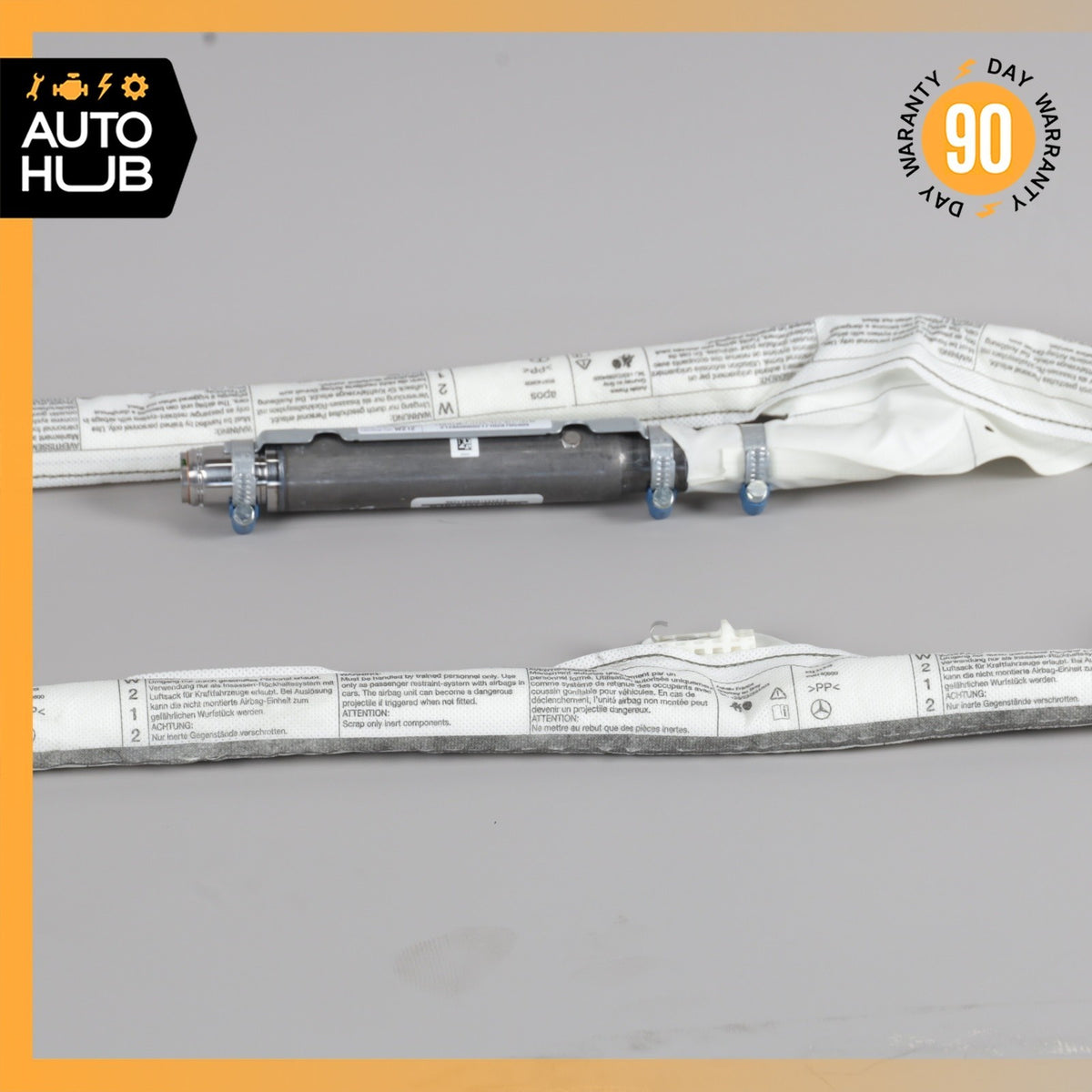 10-16 Mercedes W212 E350 E250 Sedan Roof Curtain Air Bag Right Side OEM - photo 6