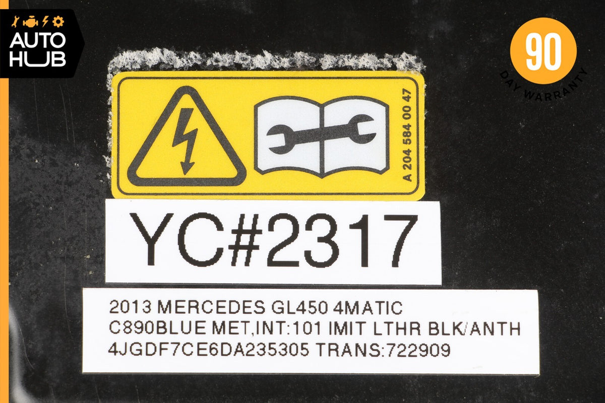 10-19 MercedesX166 GL450 S400 AC DC Power Inverter Converter Control Module OEM - photo 9