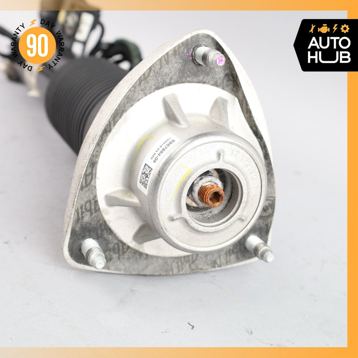 14-19 BMW F15 X5 X6 Rear Left Side VDC Shock Strut 37126875089 OEM 69k - photo 7