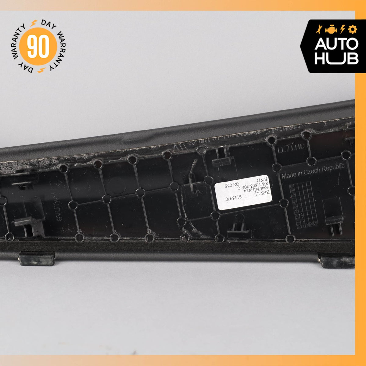 Audi B9 S5 A5 Front Right Center Console Side Cover Panel Trim Black OEM 24k - photo 9