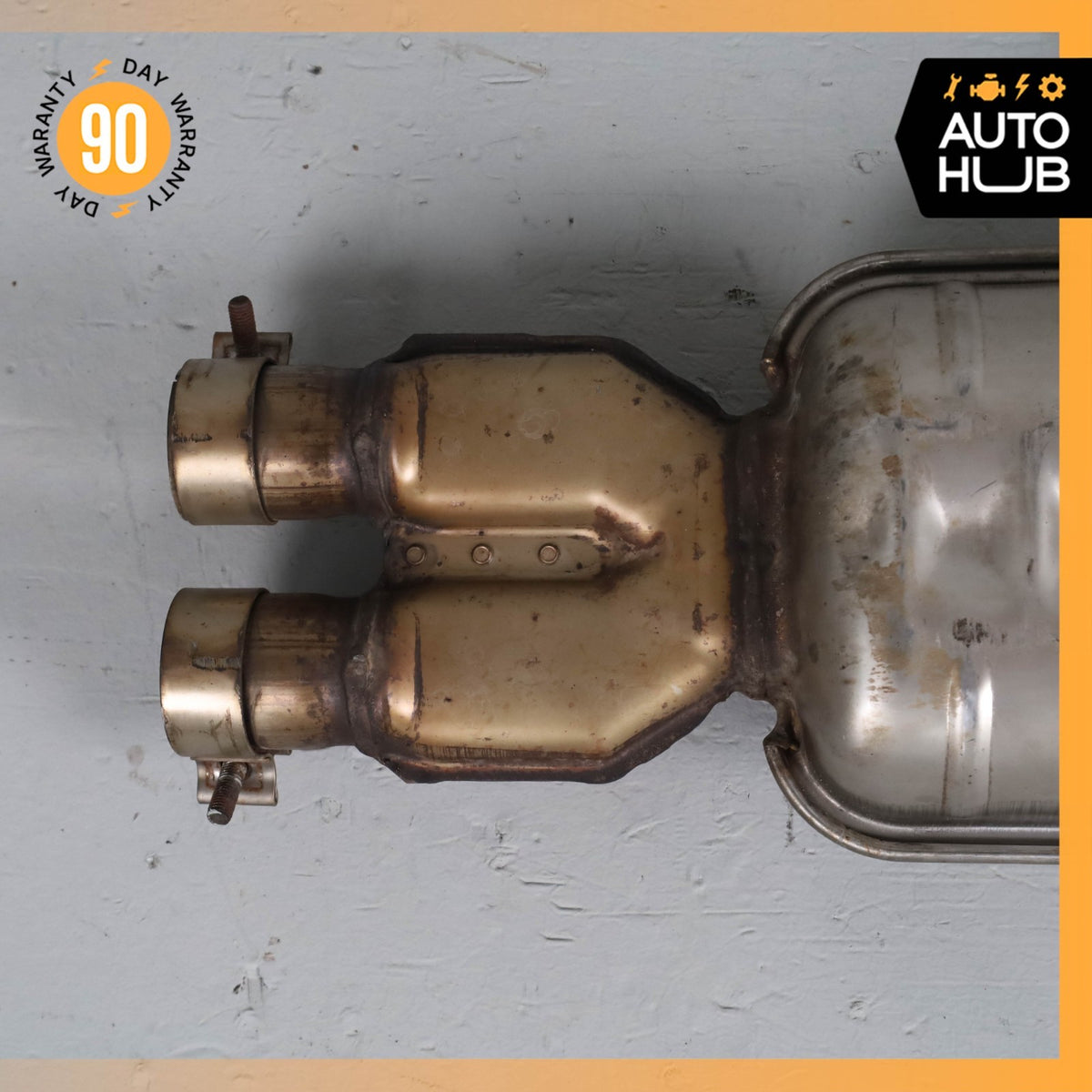 99-02 Rolls Royce Seraph / Arnage Exhaust Mid Pipe Center Resonator Silencer OEM - photo 9