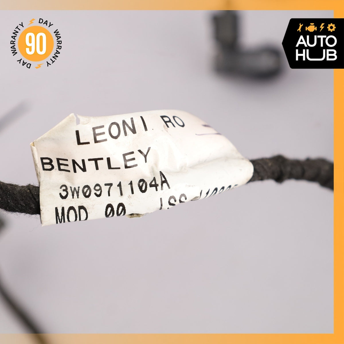 Bentley Continental GT GTC Rear Bumper Parking Sensor Wire Harness PDC OEM - photo 22
