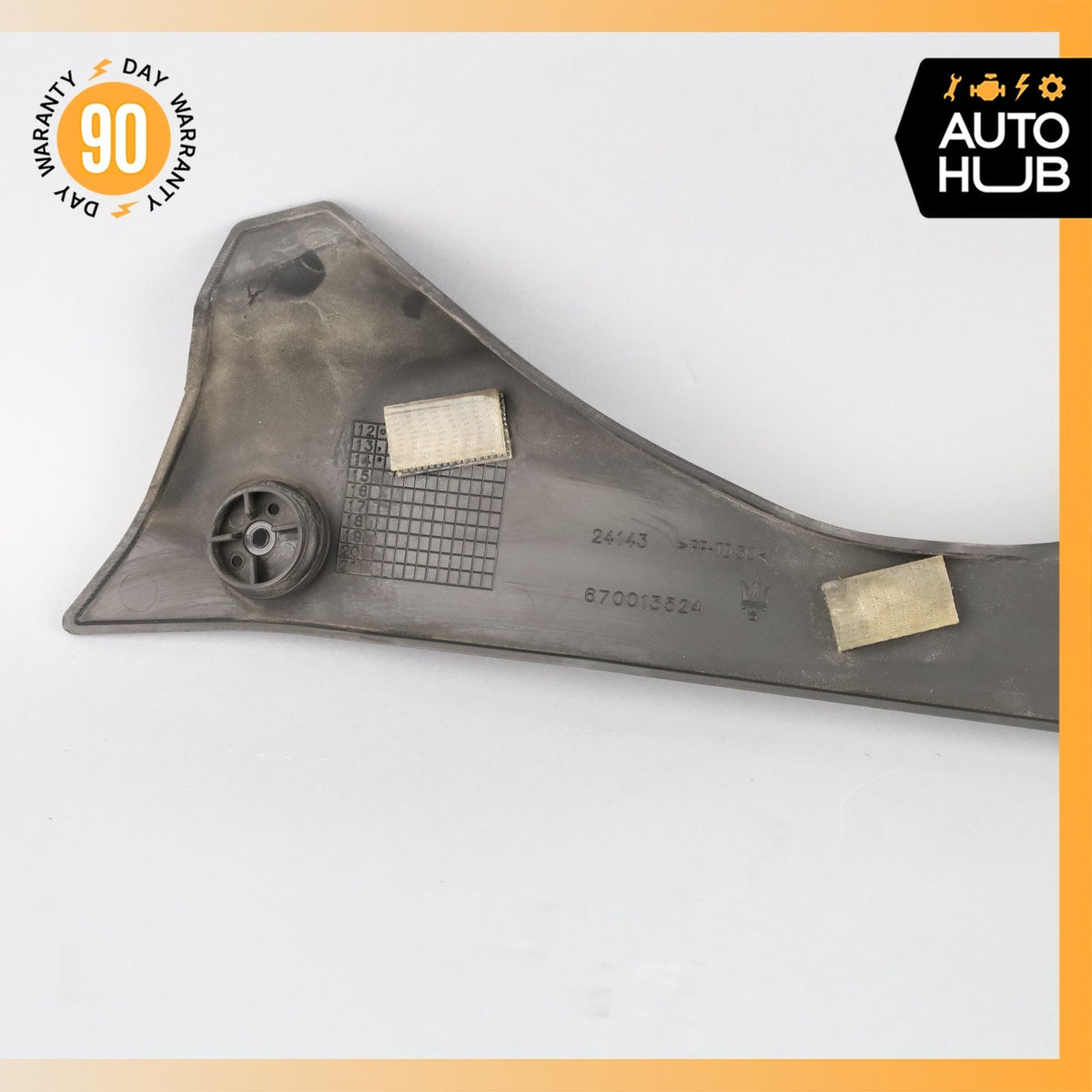 Maserati Quattroporte M156 Bumper Bracket / Headlight Trim Panel Cover Set OEM - photo 15