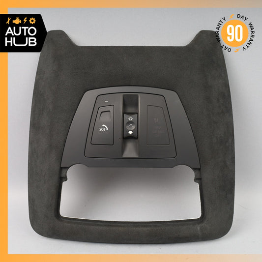 BMW F04 750i Hybrid Rear Center Dome Reading Lamp Light Cover Suede OEM - photo 1