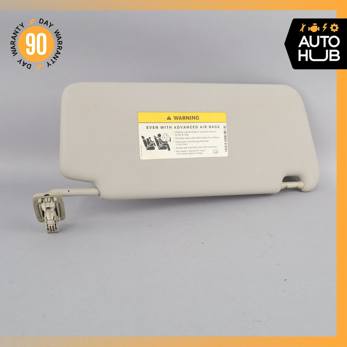 Mercedes W207 E550 C350 Coupe Left Side Sun Visor Shade Sunvisor Gray OEM - photo 1