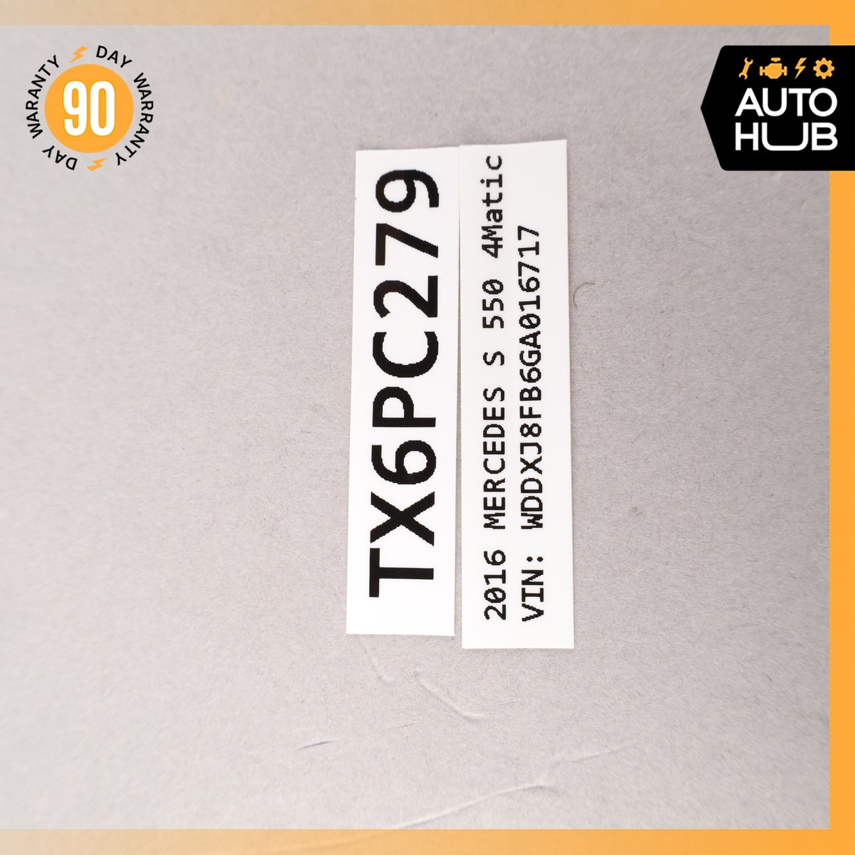 16-17 Mercedes W222 S550 S600 Blind Spot Radar Control Module OEM 74k - photo 10