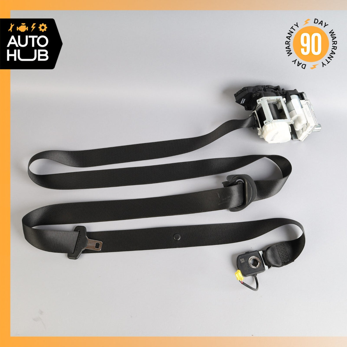 10-13 Mercedes W221 S550 S400 Front Right Passenger Side Seat Belt Black OEM - photo 1