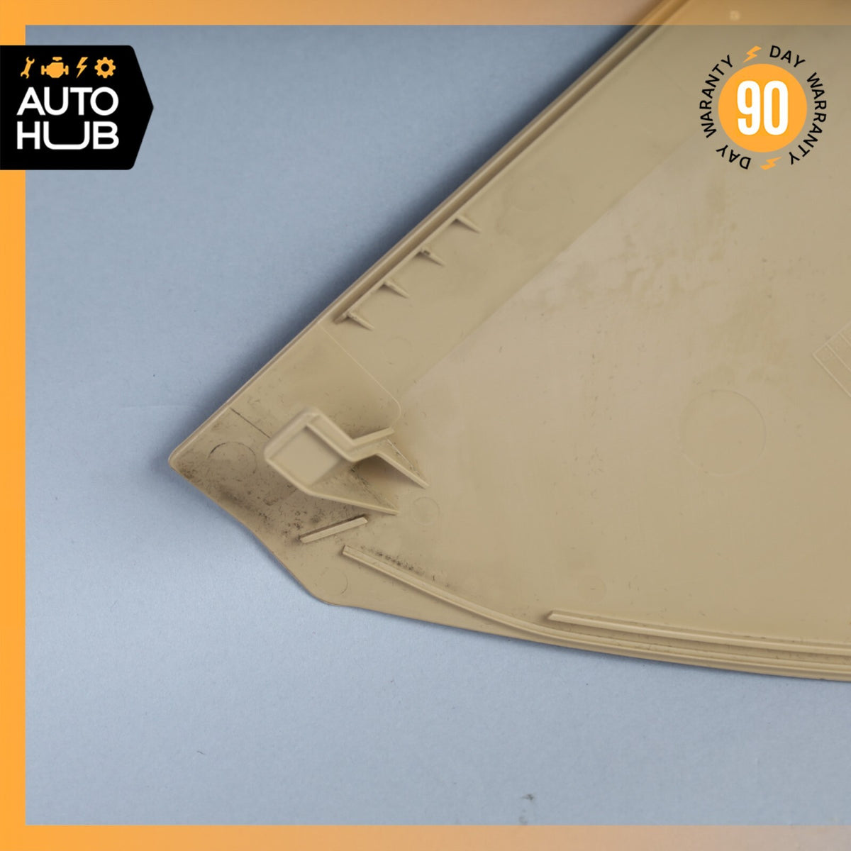 07-09 Mercedes W211 E350 E320 E550 Right Dashboard Trim Cover Panel Beige OEM - photo 7
