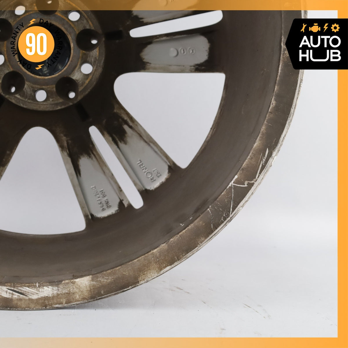 Mercedes X164 GL350 GL450 GL450 8.5 x 20 20" Wheel Rim Silver 1644016002 OEM - photo 12