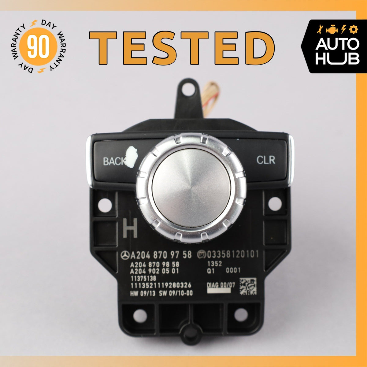Mercedes W204 C250 E350 Console Head Unit Controller Knob Multi Switch OEM - photo 1