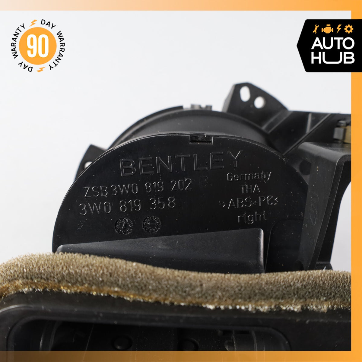 Bentley Continental Flying Spur Dash AC A/C Air Vent Grill Right Side OEM 58k - photo 7
