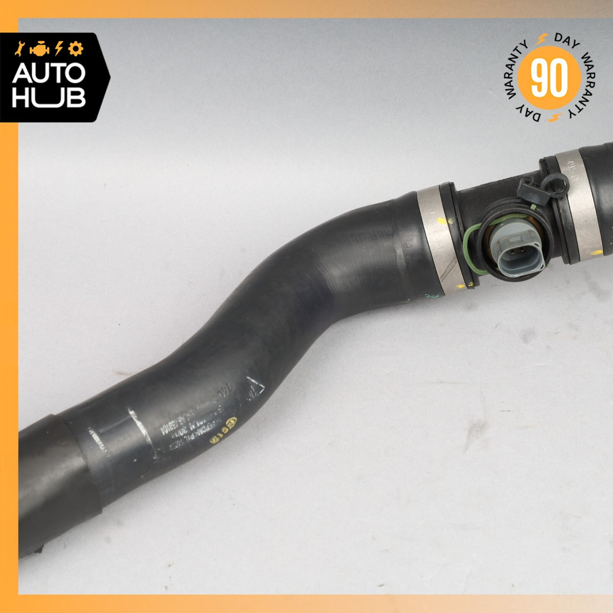 Porsche Cayenne 958 3.6L Engine Radiator Coolant Hose w/ Sensor OEM - photo 10