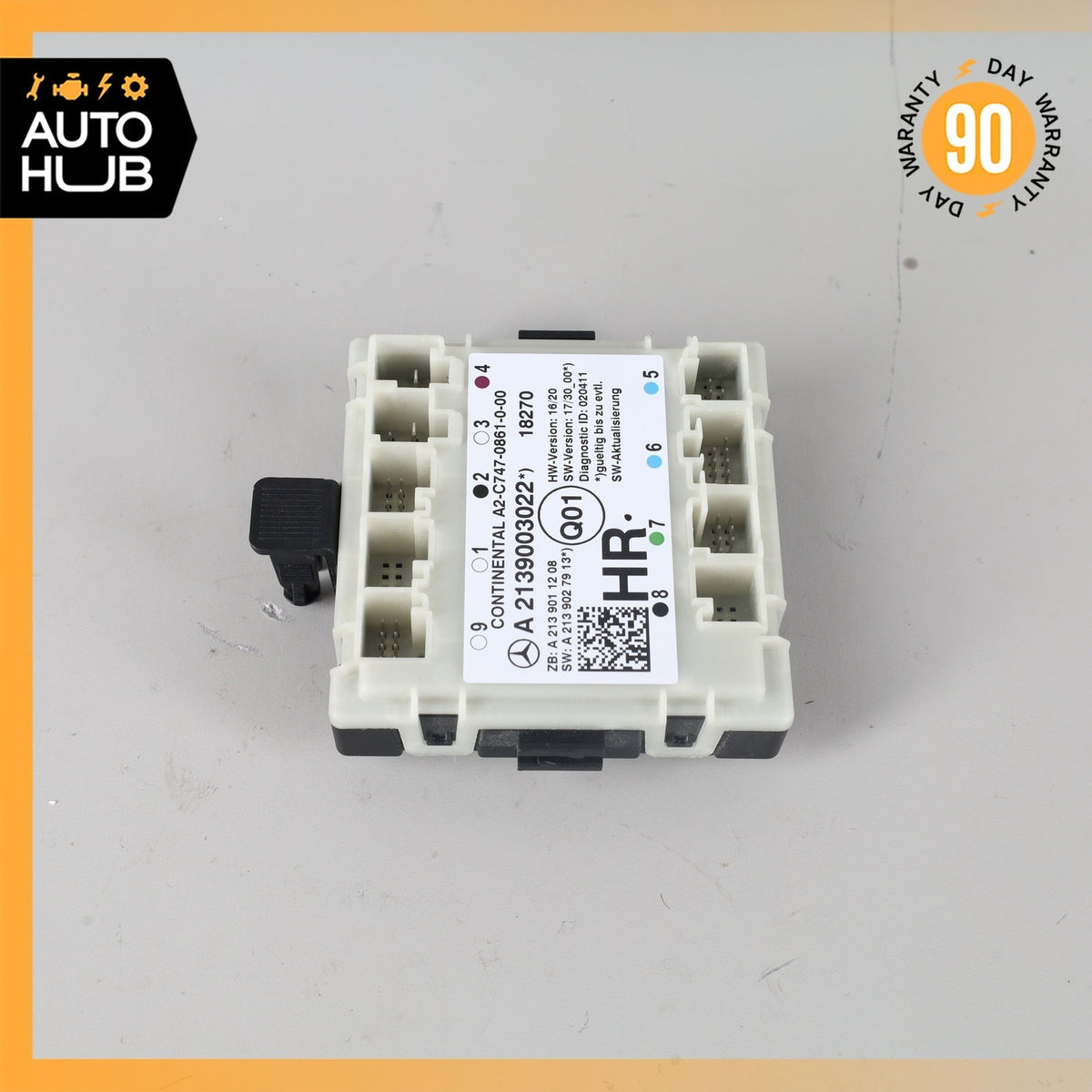 Mercedes W213 E300 Rear Right Side Door Control Module 2139003022 OEM - photo 4