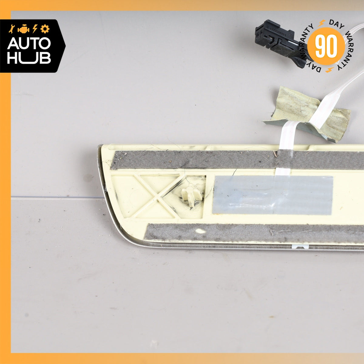 14-20 Mercedes W222 S63 AMG S550 Rear Right Illuminated Door Step Sill Panel OEM - photo 10