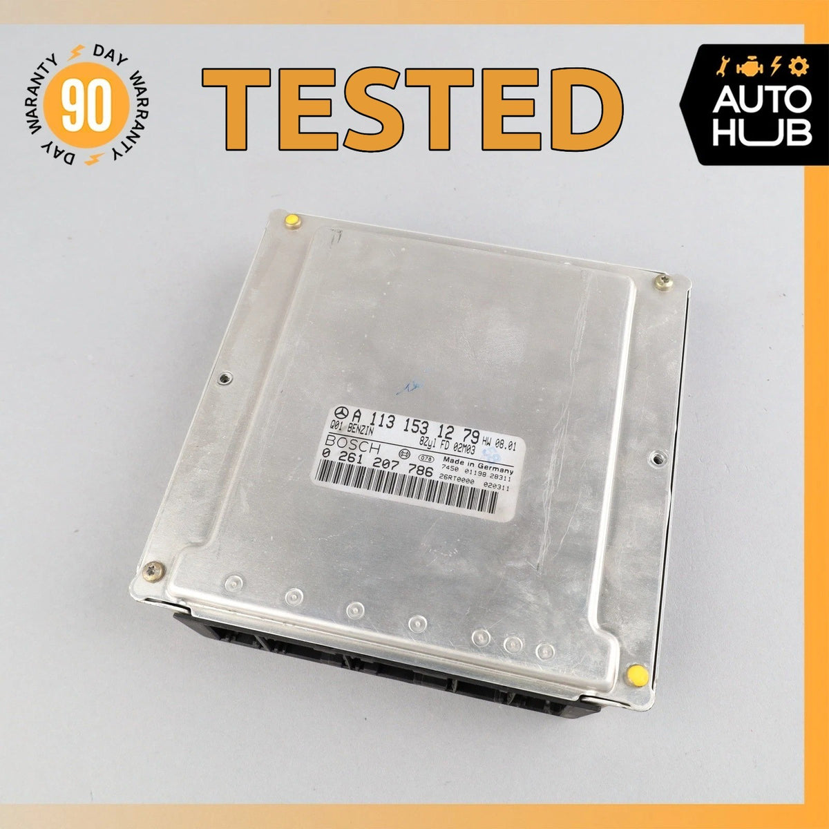 03-06 Mercedes R230 SL500 S430 ECU Engine Control Module Unit 1131531279 OEM - photo 1