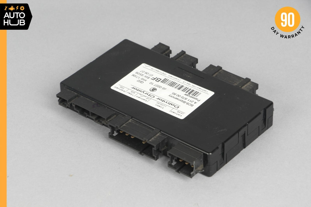 03-11 Mercedes X164 GL320 ML500 CLS550 ML350 Front Right Seat Control Module OEM - photo 2