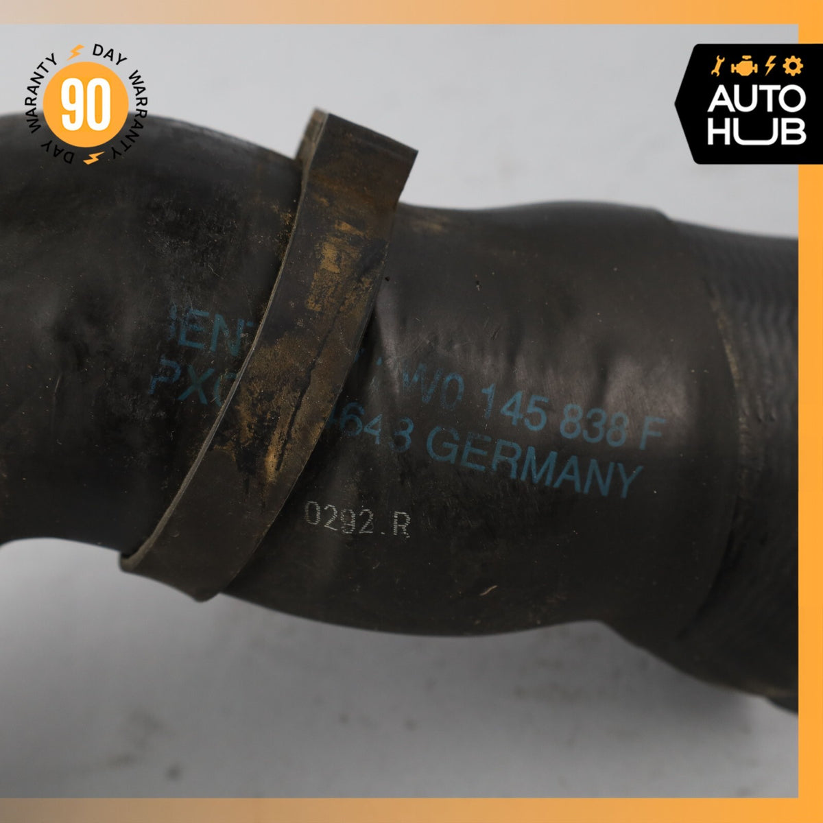 03-12 Bentley Continental Flying Spur 6.0L Left Side Intercooler Hose Pipe OEM - photo 7