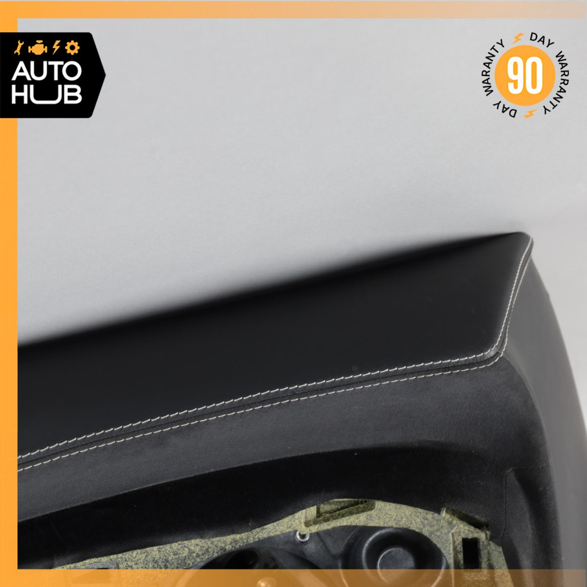 16-21 McLaren 570S Left Side Interior Door Panel Nappa Suede Jet Black OEM - photo 10