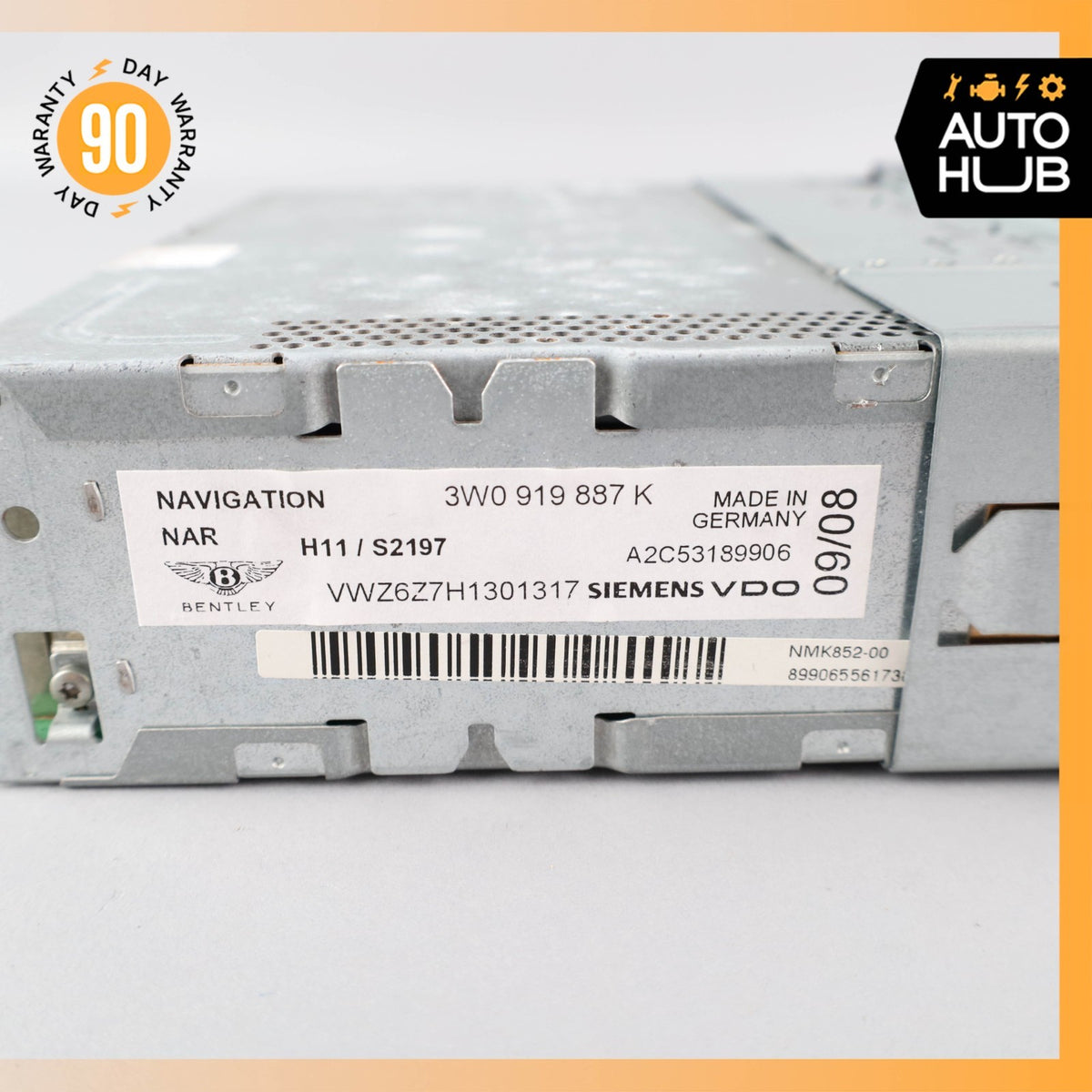 07-10 Bentley Continental GTC GT Flying Spur Navigation CD Disc Player GPS OEM - photo 11