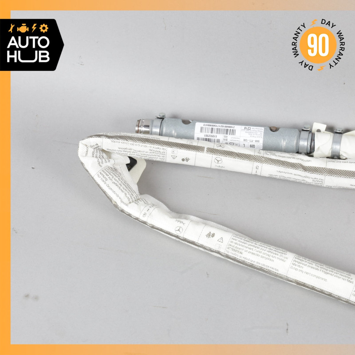 12-18 Mercedes W218 CLS550 CLS400 Roof Curtain Air Bag Left Driver Side OEM - photo 5