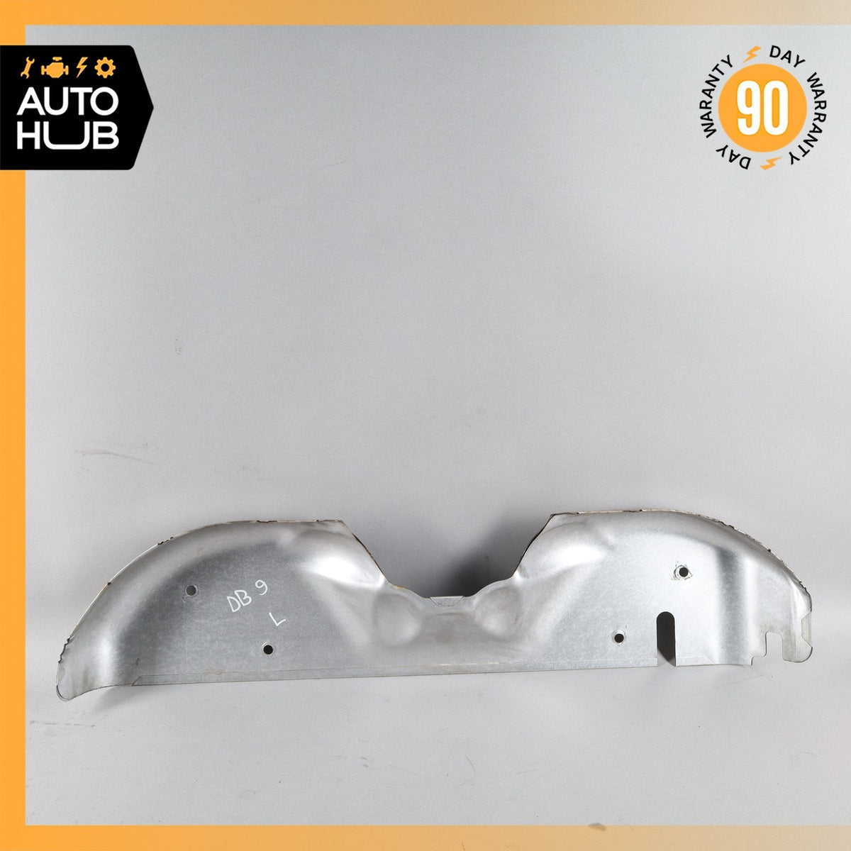 Aston Martin DB9 Left Exhaust Manifold Upper Heat Shield Panel 4G439A462AC OEM - photo 6
