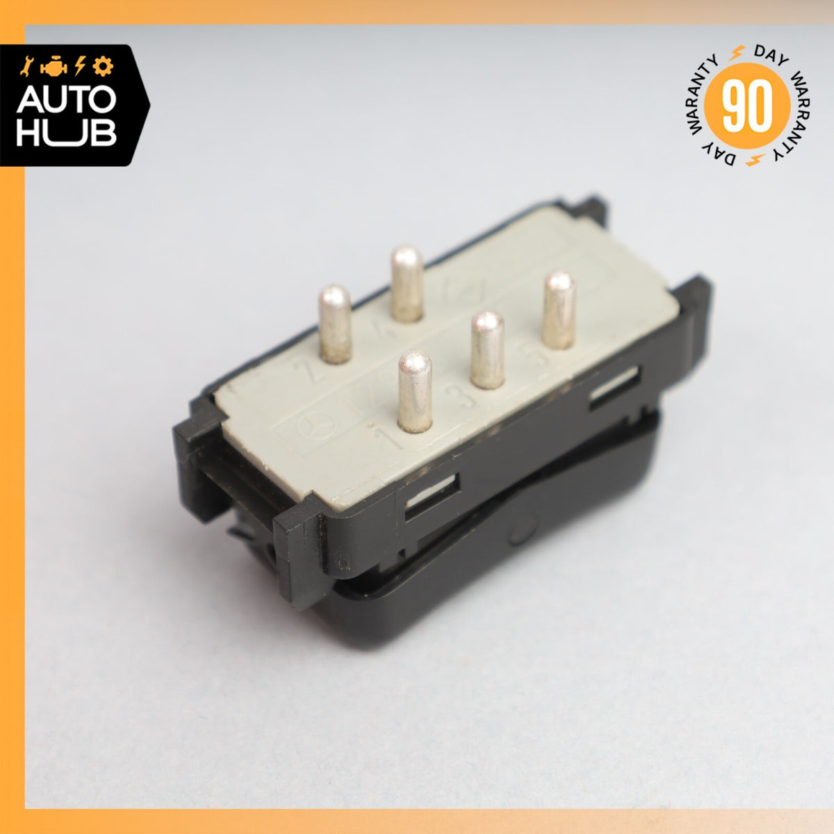 86-95 Mercedes R129 SL500 SL320 Heated Rear Window Pane Switch 1298207410 OEM - photo 4