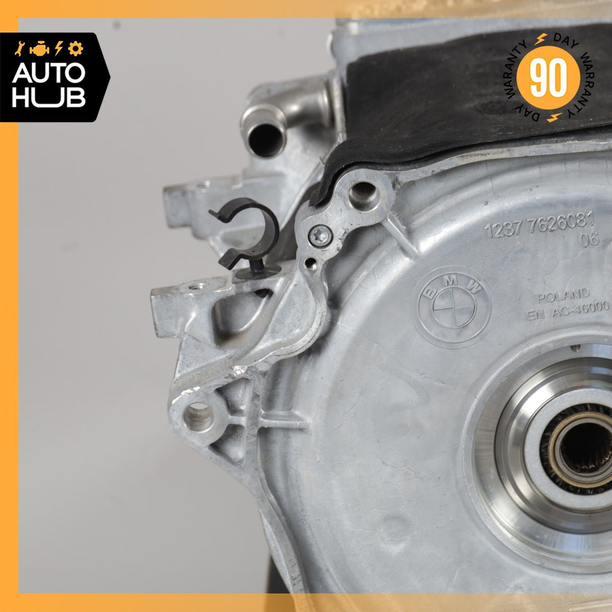 14-21 BMW i3 I01 BEV REX Hybrid Electric Drive Motor 12377626084 OEM 74k - photo 2