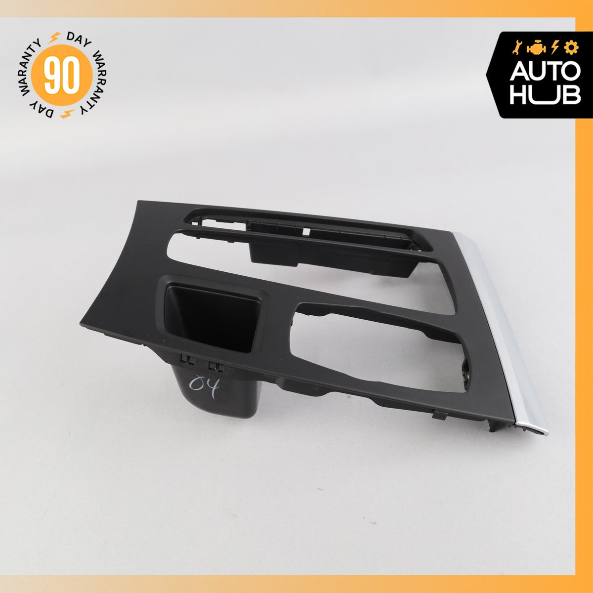 14-17 BMW F15 X5 Center Console Shifter Cover Panel Trim Bezel 51169252115 OEM - photo 3