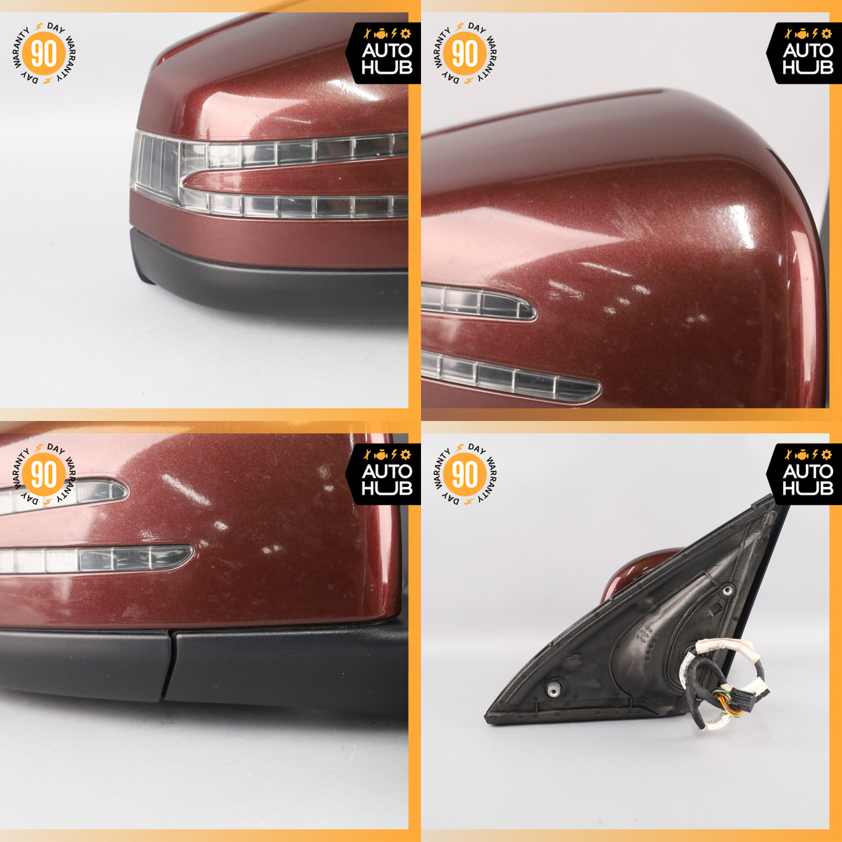 12-16 Mercedes W166 ML350 GL450 Right Rear View Door Mirror w/ Blind Spot OEM - photo 20