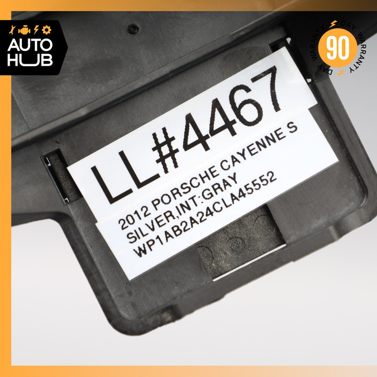 2012 Porsche Cayenne 958 S Keyless Control Module Antenna Sensor w/ Bracket OEM - photo 8