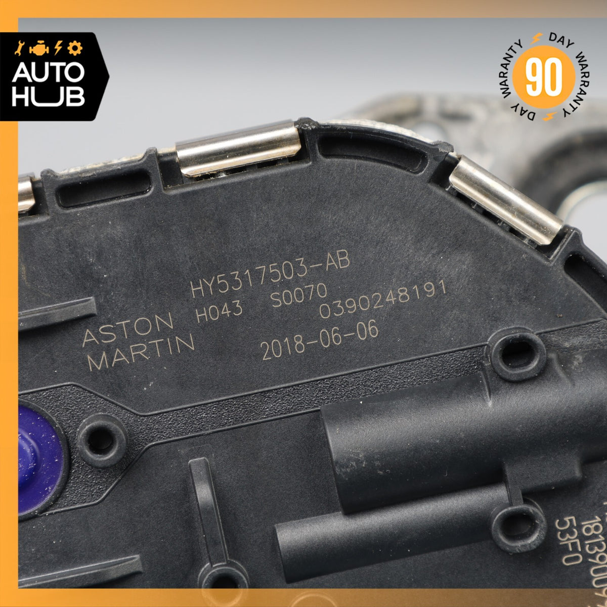 Aston Martin DB11 Left Driver Side Windshield Wiper Motor OEM 7k - photo 11