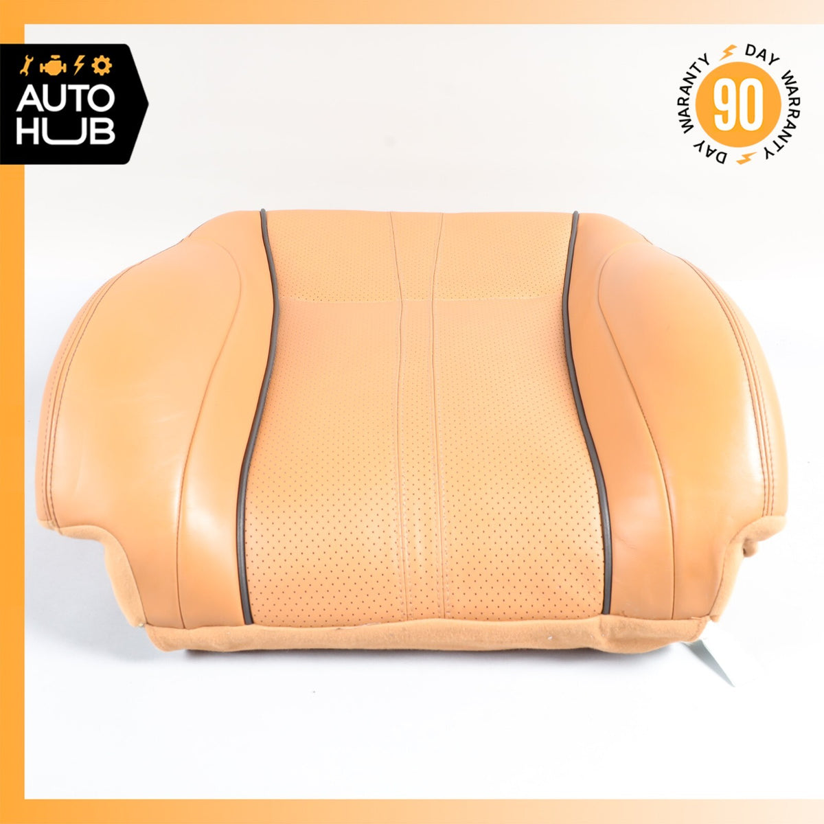 10-19 Jaguar X351 XJ XJR Top Upper Seat Cushion Front Right Side OEM 37k - photo 14
