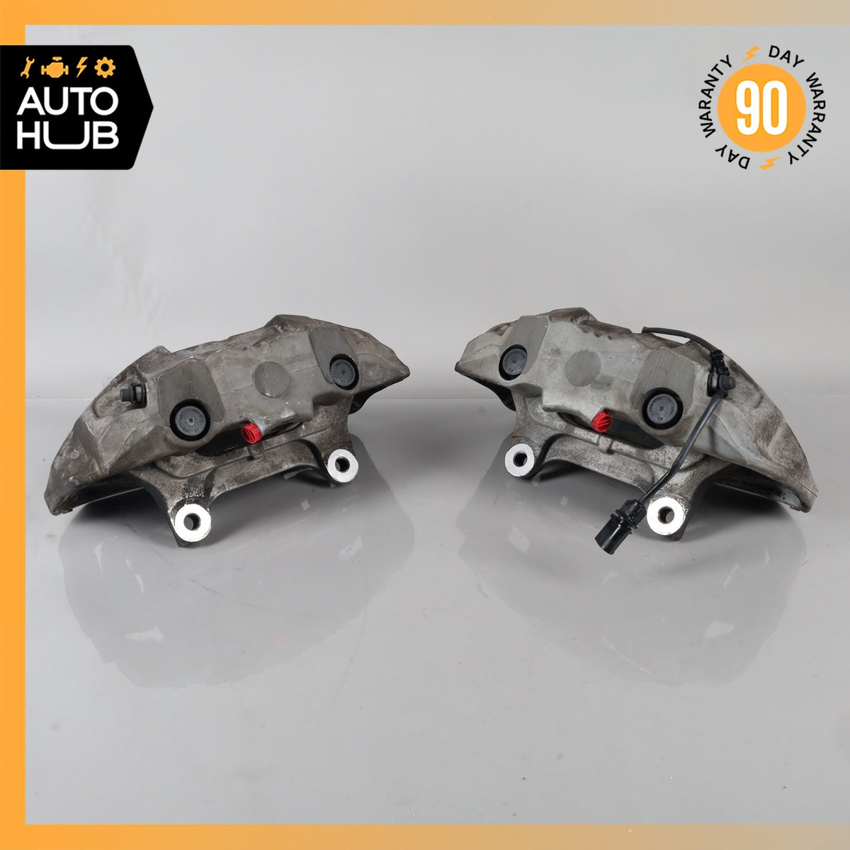 Audi D4 A8 Front Left & Right Brake Caliper Calipers Set OEM - photo 2