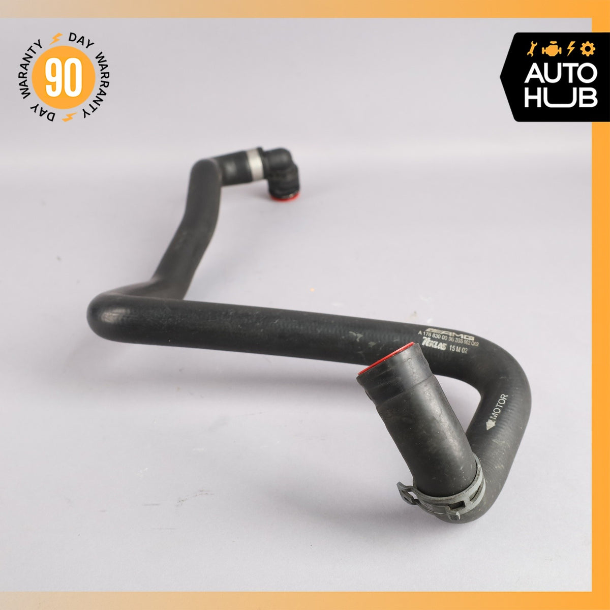 Mercedes W117 CLA45 CLA250 Engine Motor Coolant Hose Pipe 2468303296 OEM - photo 9