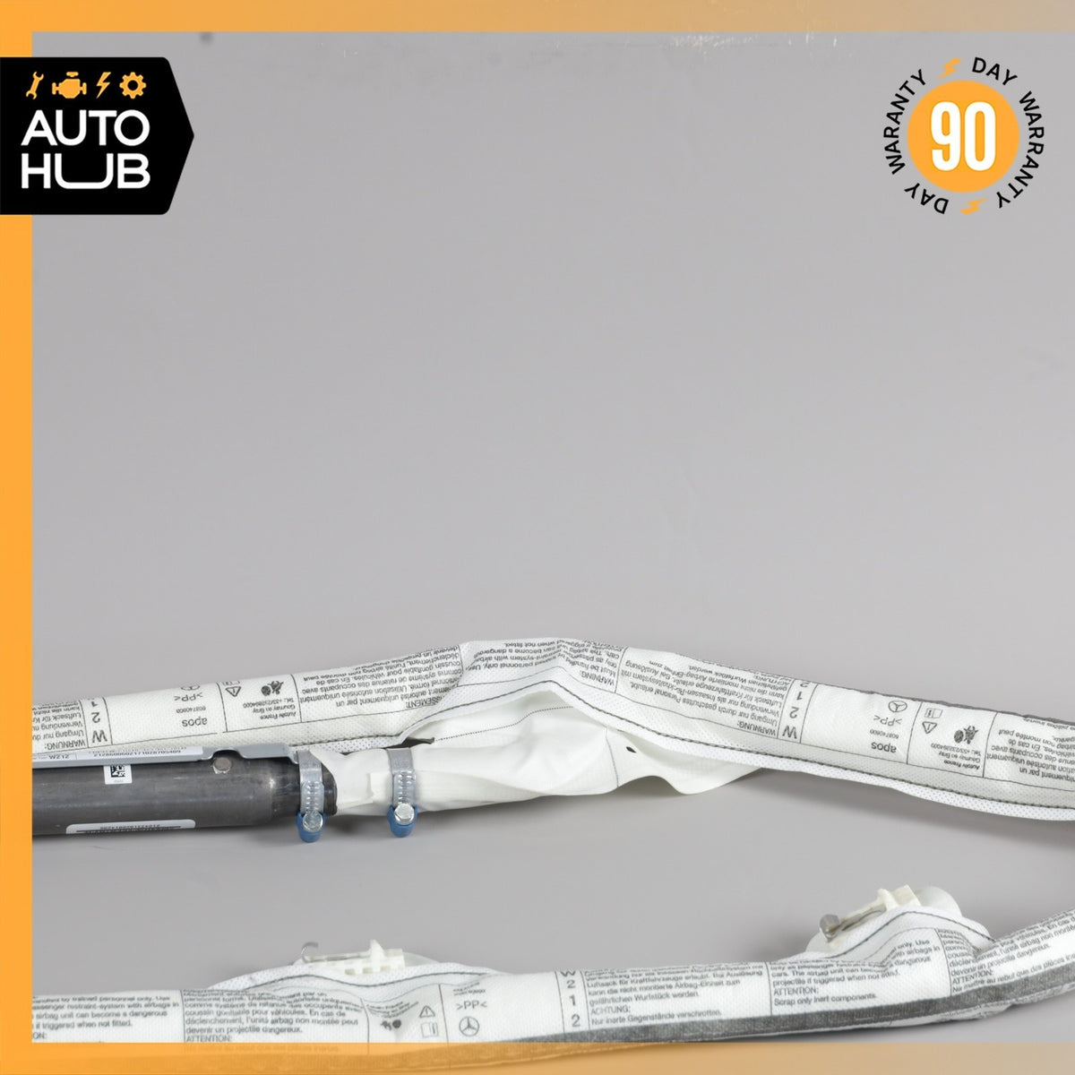 10-16 Mercedes W212 E350 E250 Sedan Roof Curtain Air Bag Right Side OEM - photo 4