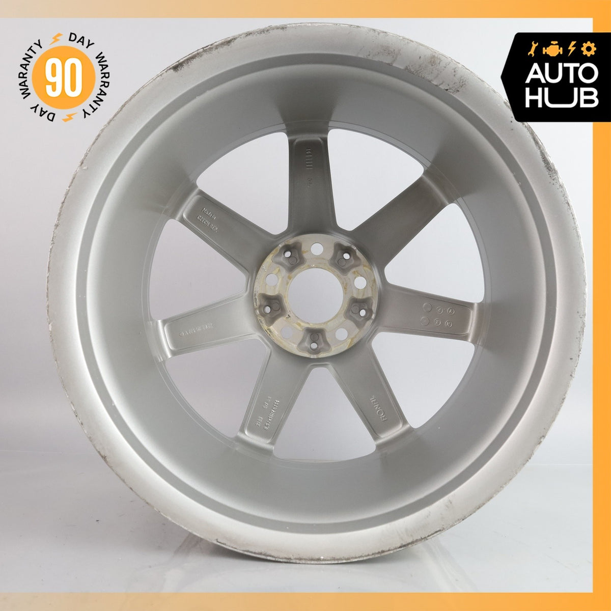Mercedes W204 C250 C350 C300 C63 AMG Rear Wheel Rim 8.5 x 18 18" 2044019902 OEM - photo 9