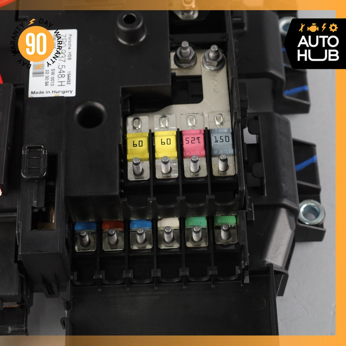 11-18 Porsche Cayenne Rear Trunk Fuse Relay Junction Box OEM - photo 5