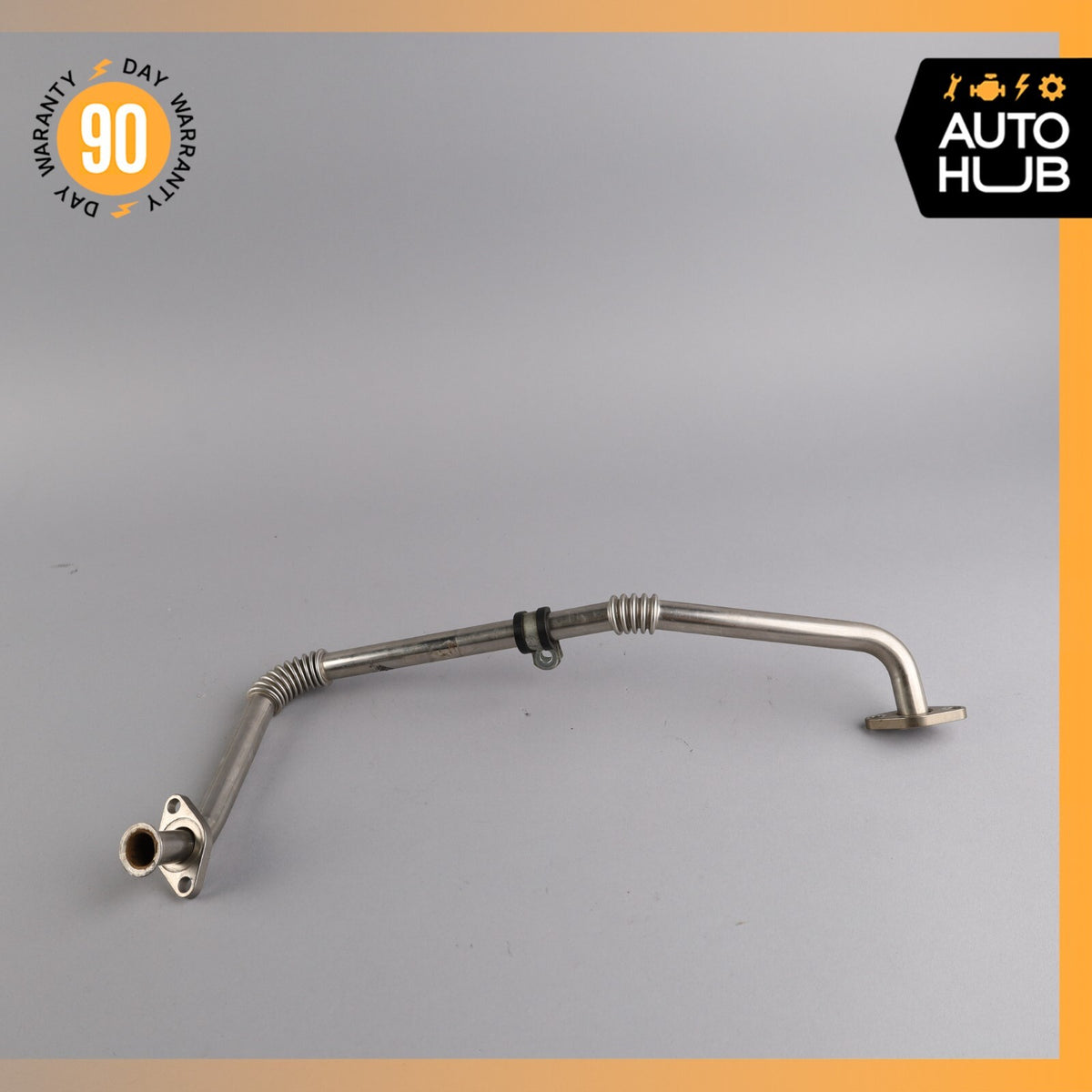 04-19 Maserati Quattroporte M139 Right Air Pump Check Valve EGR Pipe Line 74k - photo 6