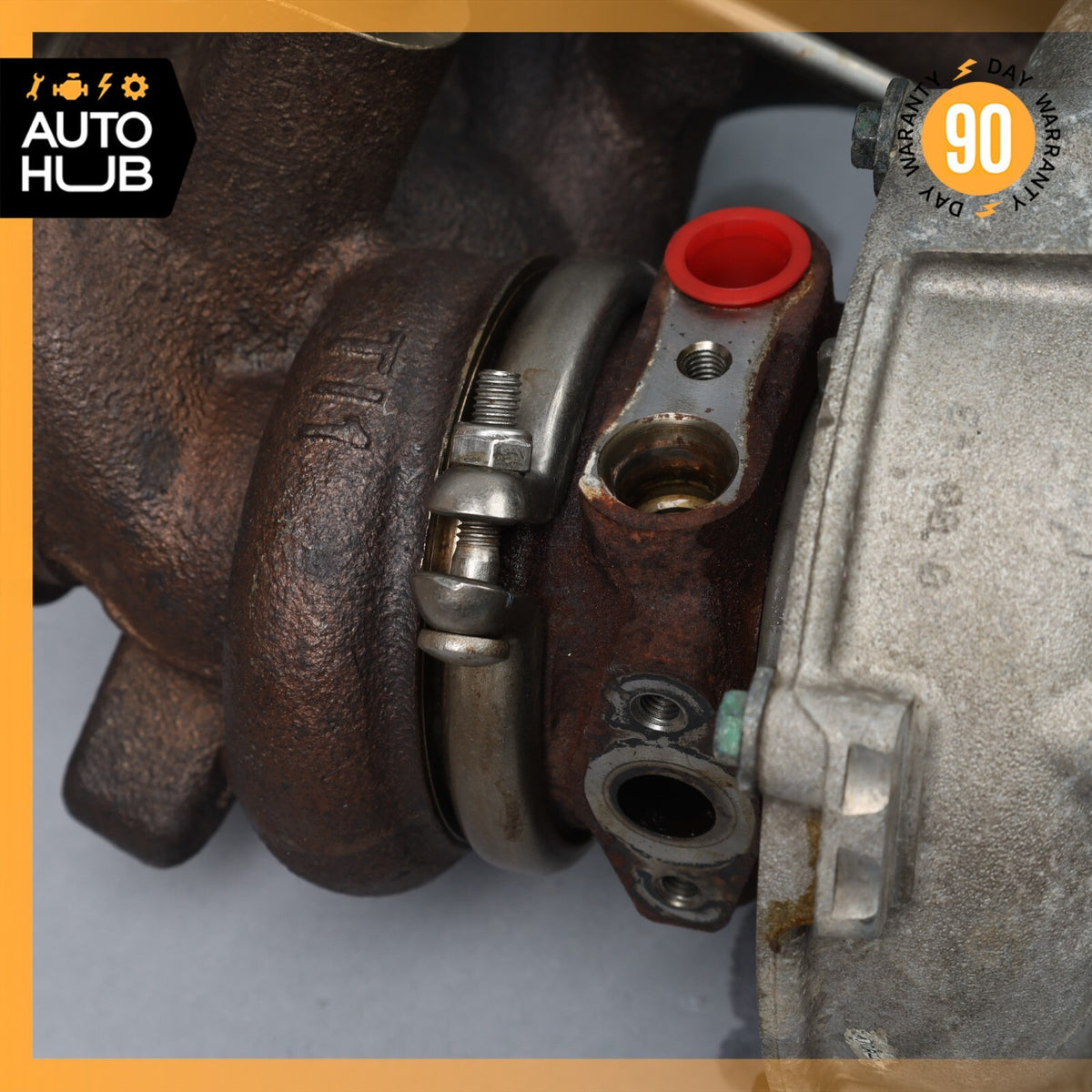 Maserati Ghibli Quattroporte Right Turbocharger Turbo Charger Manifold OEM 75k - photo 8
