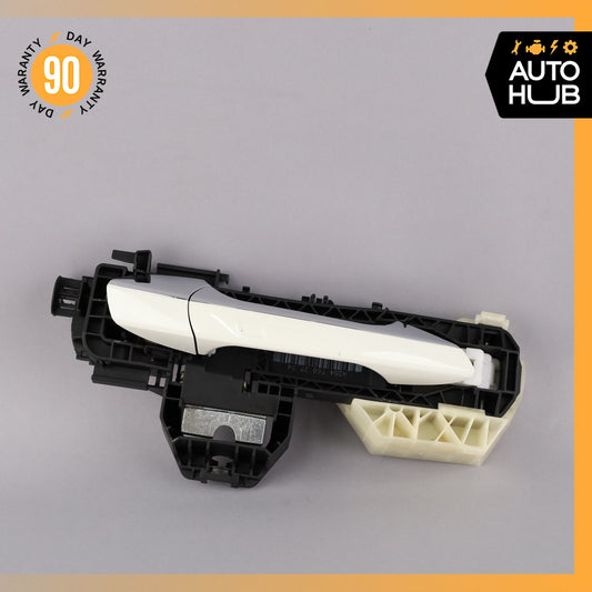 14-19 Mercedes W117 CLA45 AMG Front or Rear Exterior Door Handle White OEM - photo 1