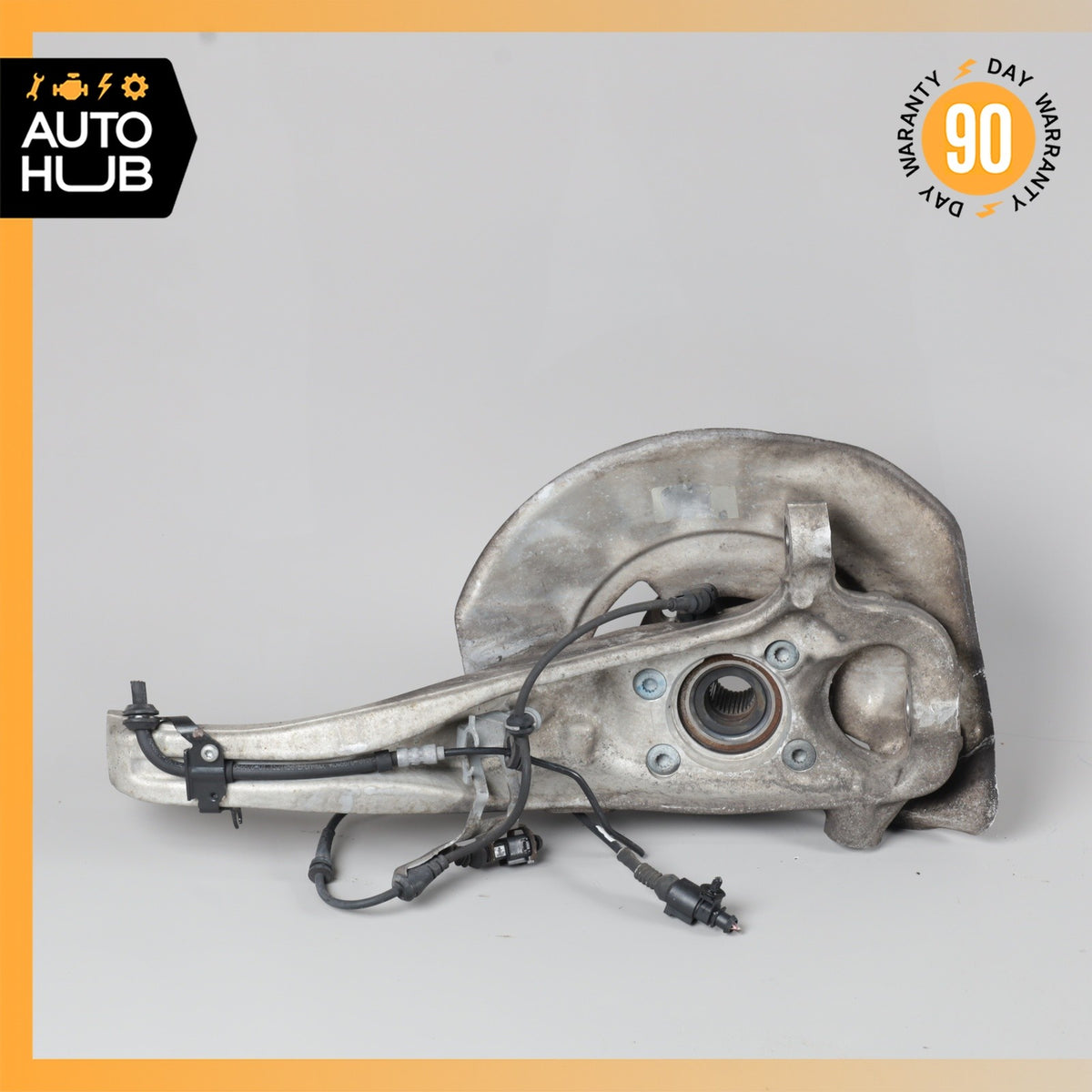 11-18 Porsche Cayenne 958 Front Right Passenger Side Knuckle Spindle OEM - photo 10