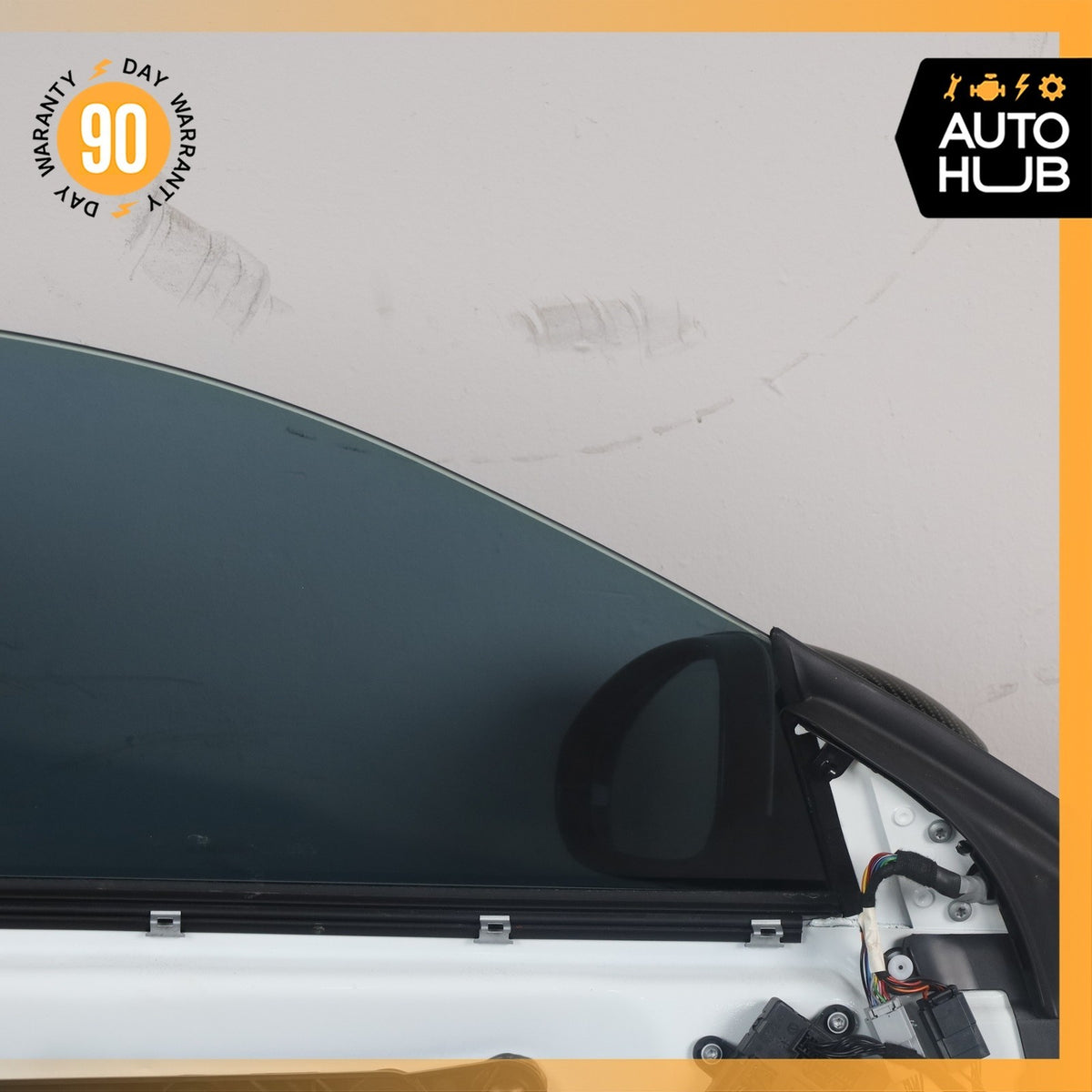 15-24 Jaguar X152 F-Type Coupe Left Driver Door Shell Panel w/ Side Mirror OEM - photo 17