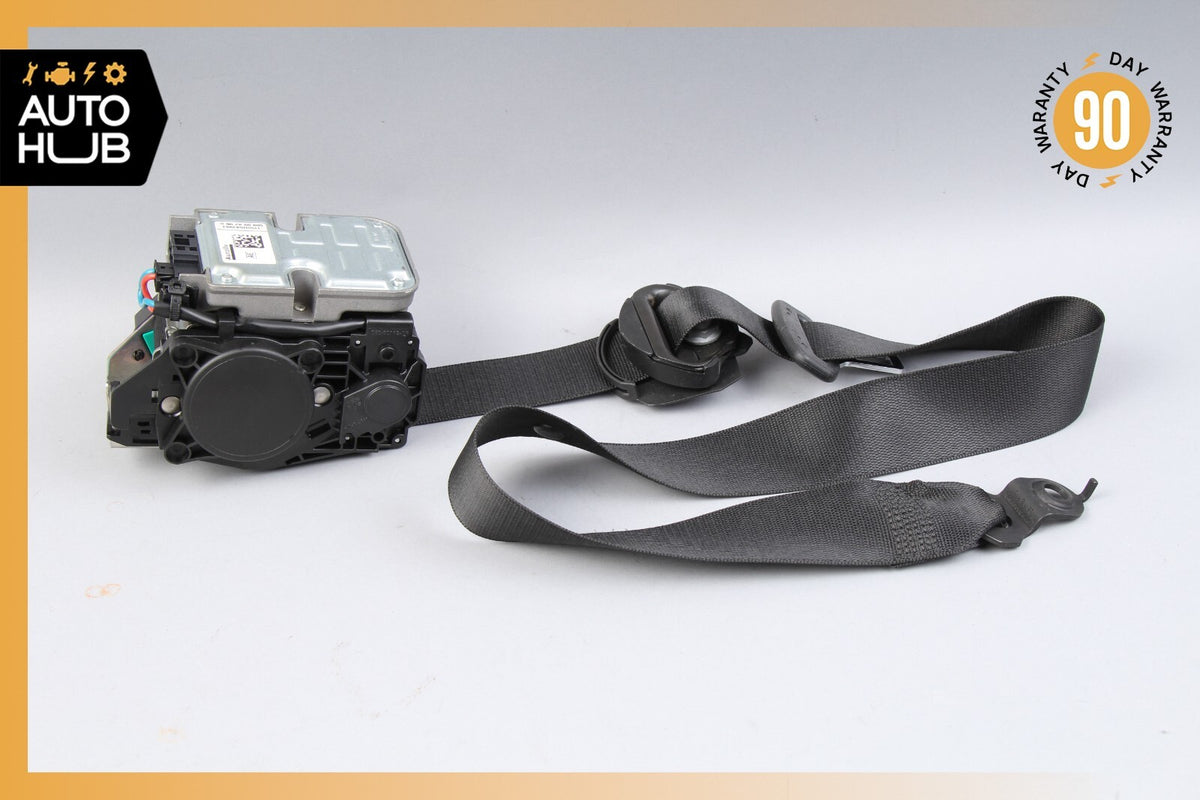 07-09 Mercedes W211 E350 CLS550 Front Right Passenger Side Seat Belt Black OEM - photo 5