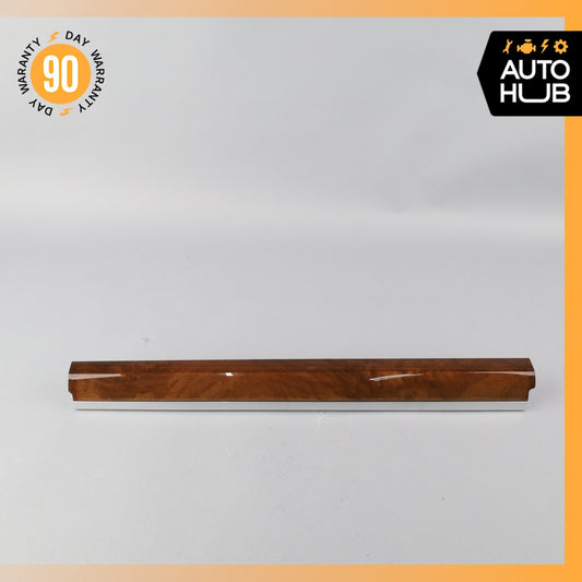 11-18 Porsche Cayenne 958 Turbo Right Side Dashboard Panel Trim Wood OEM - photo 1