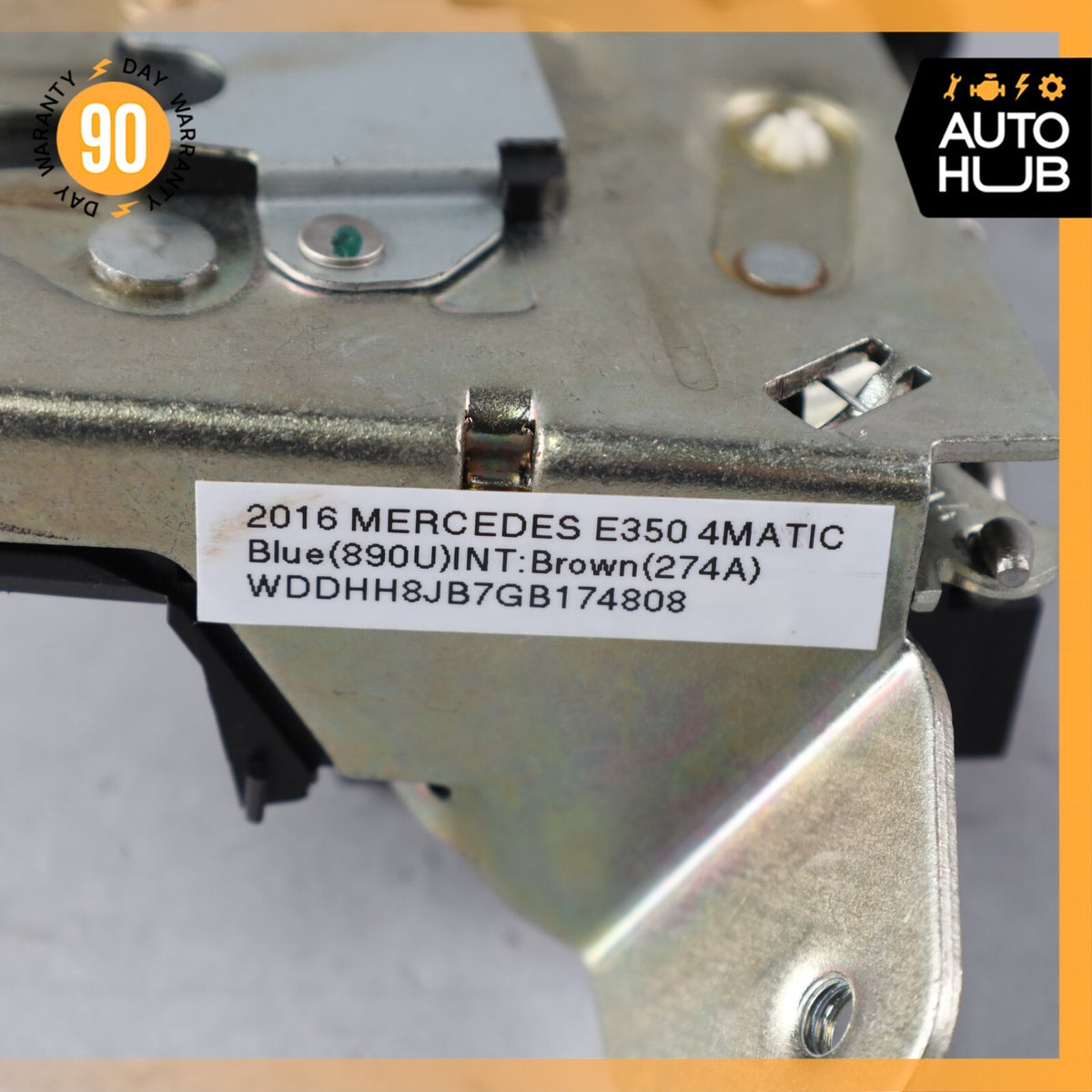 11-16 Mercedes W212 E350 Trunk Tailgate Lock Latch Actuator 2127400335 OEM - photo 13